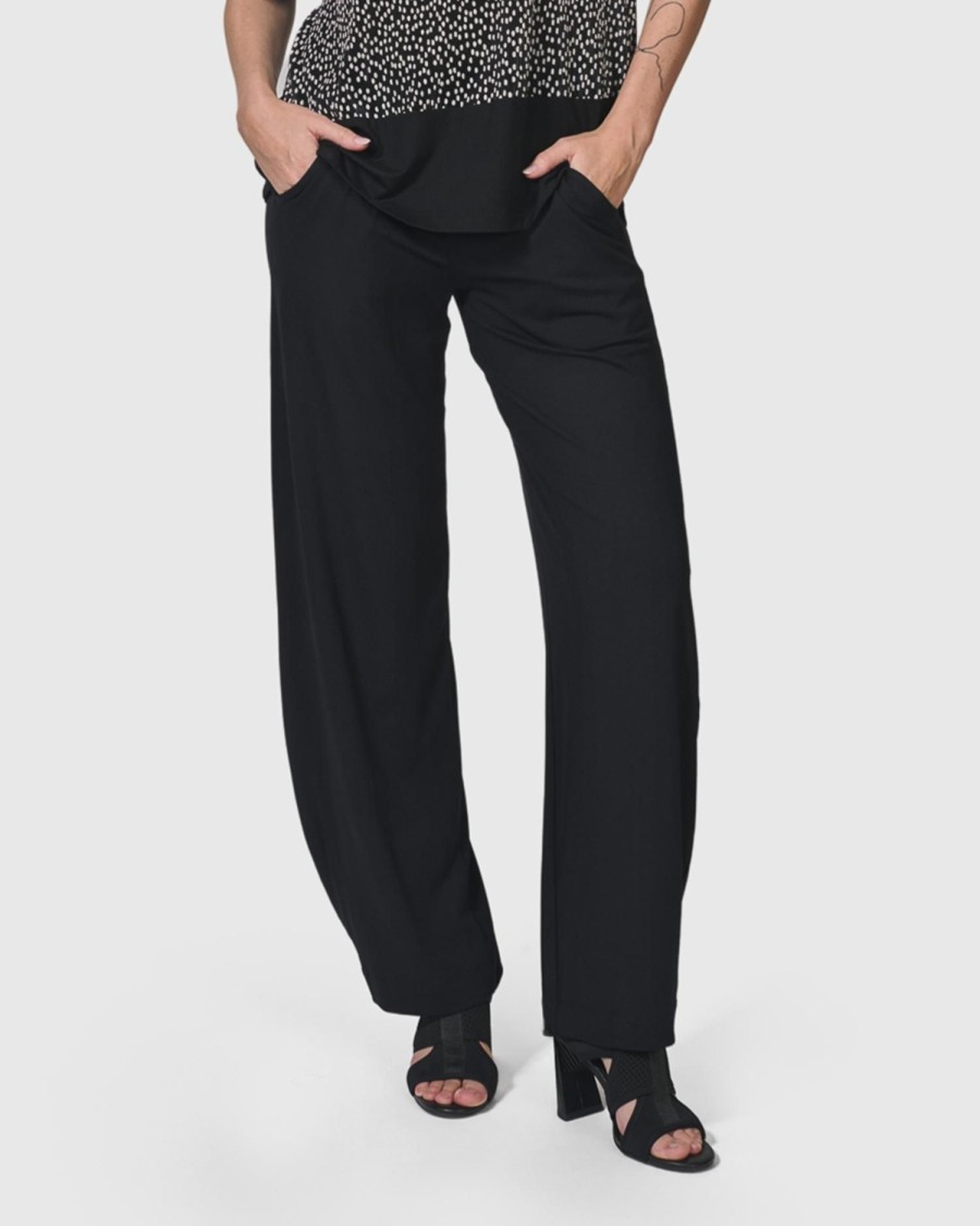 ALEMBIKA Essential Flow Pants, Black