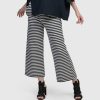 ALEMBIKA Urban Lagoa Striped Pants, Navy