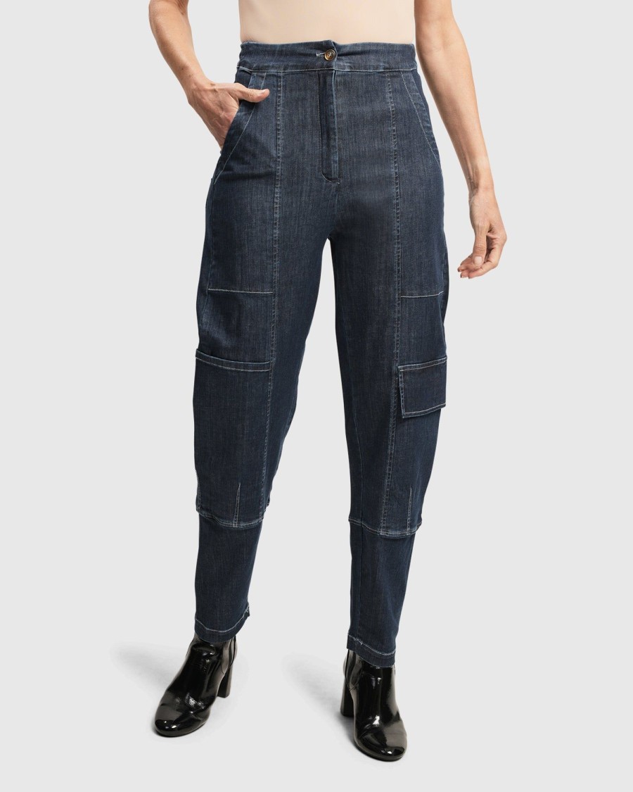 ALEMBIKA Urban Strut Pants, Denim