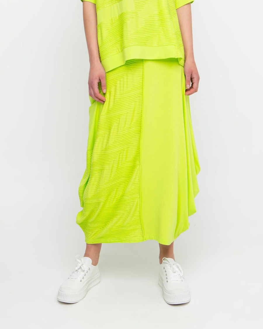 ALEMBIKA Ozai N Ku Racquet Skirt, Lime