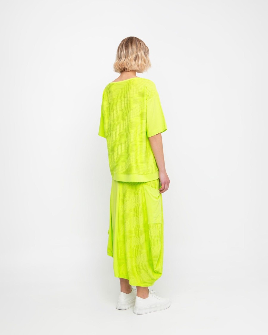 ALEMBIKA Ozai N Ku Racquet Skirt, Lime