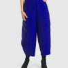 ALEMBIKA Jacquard Tapestry Pants, Royal