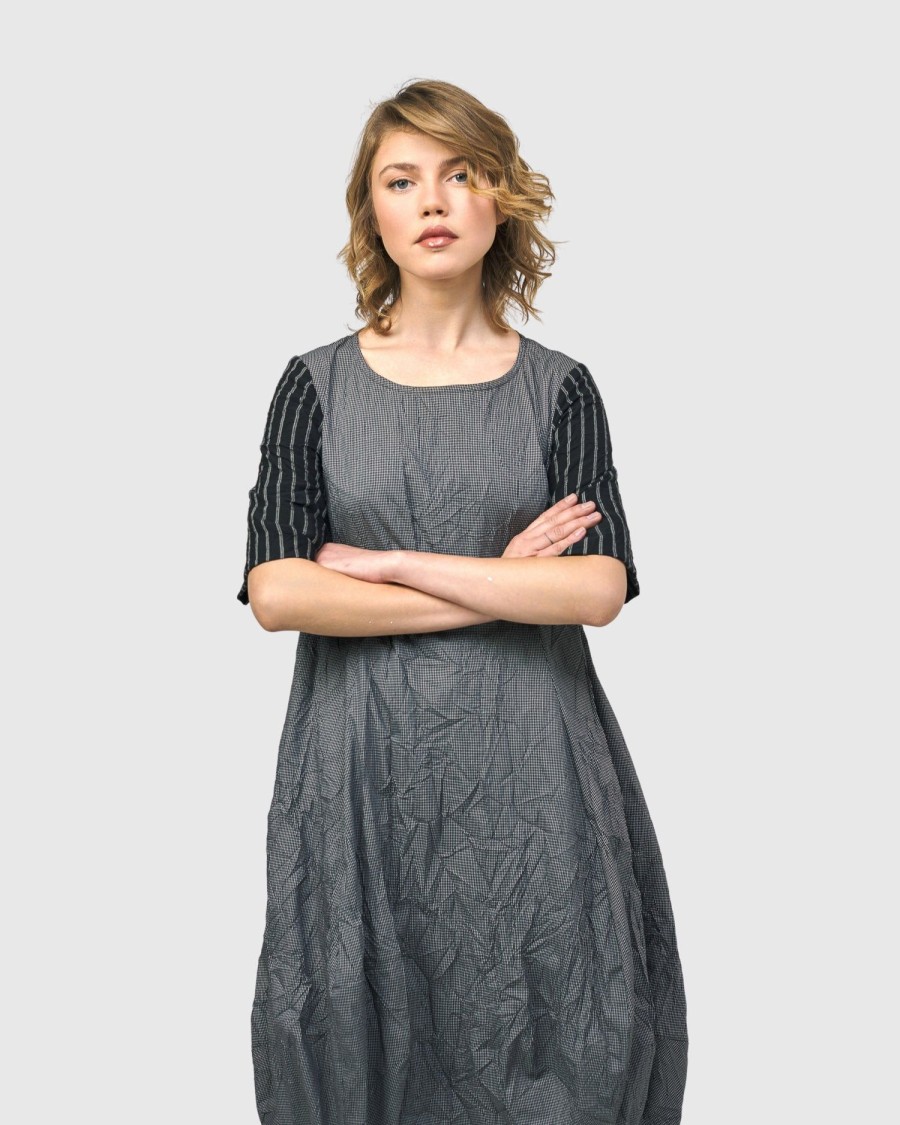 ALEMBIKA Demeter Relaxed Cocoon Dress, Mix