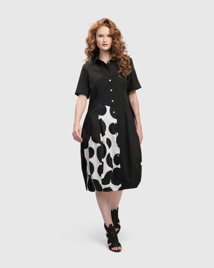 ALEMBIKA Urban Lafayette Wonderful Shirt Dress, Black