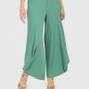 ALEMBIKA Essential Go-To Cupro Punto Pants, Seafoam