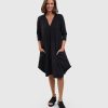 ALEMBIKA Tekbika Popover Dress, Black